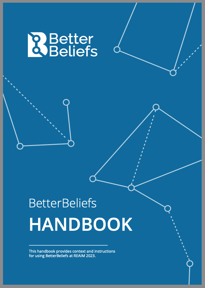 BetterBeliefs REAIM 2023 Handbook cover